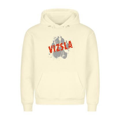 Premium Hoodie "Vizsla - PAW" Beige – hunde-shirt.de