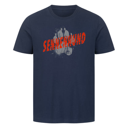 Premium T-Shirt "Sennenhund PAW" French Navy – hunde-shirt.de