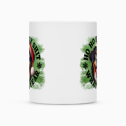 Tasse "Berner Sennenhund - HO HO..." – hunde-shirt.de