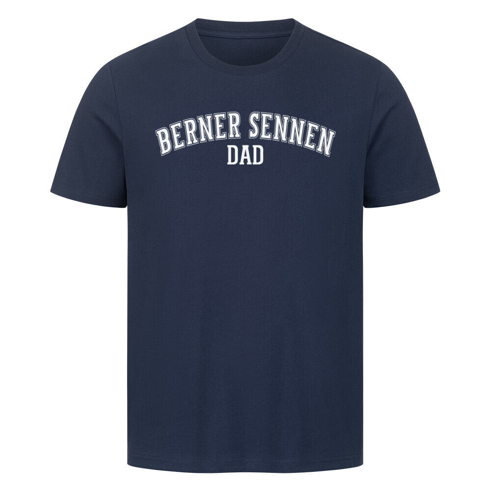Premium T-Shirt "Berner Sennenhund - DAD" French Navy – hunde-shirt.de