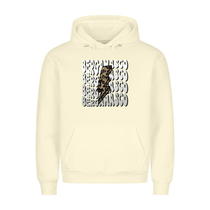 Premium Hoodie "Bergamasco" Beige – hunde-shirt.de