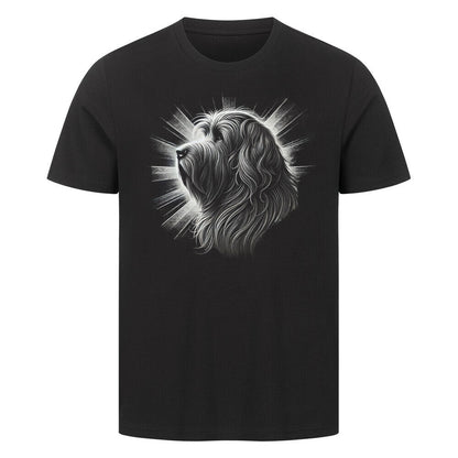 Premium T-Shirt "Bergamasco - Shine" Schwarz – hunde-shirt.de