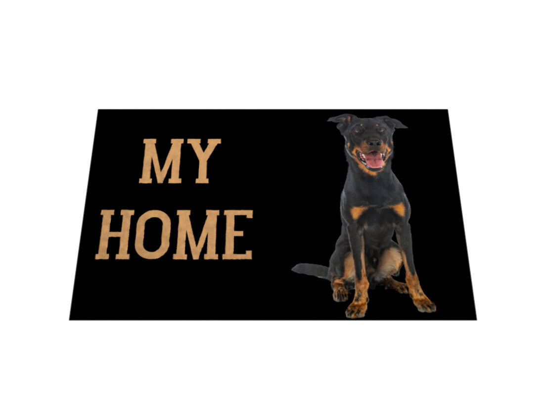 Fußmatte "Beauceron - MY HOME" – hunde-shirt.de