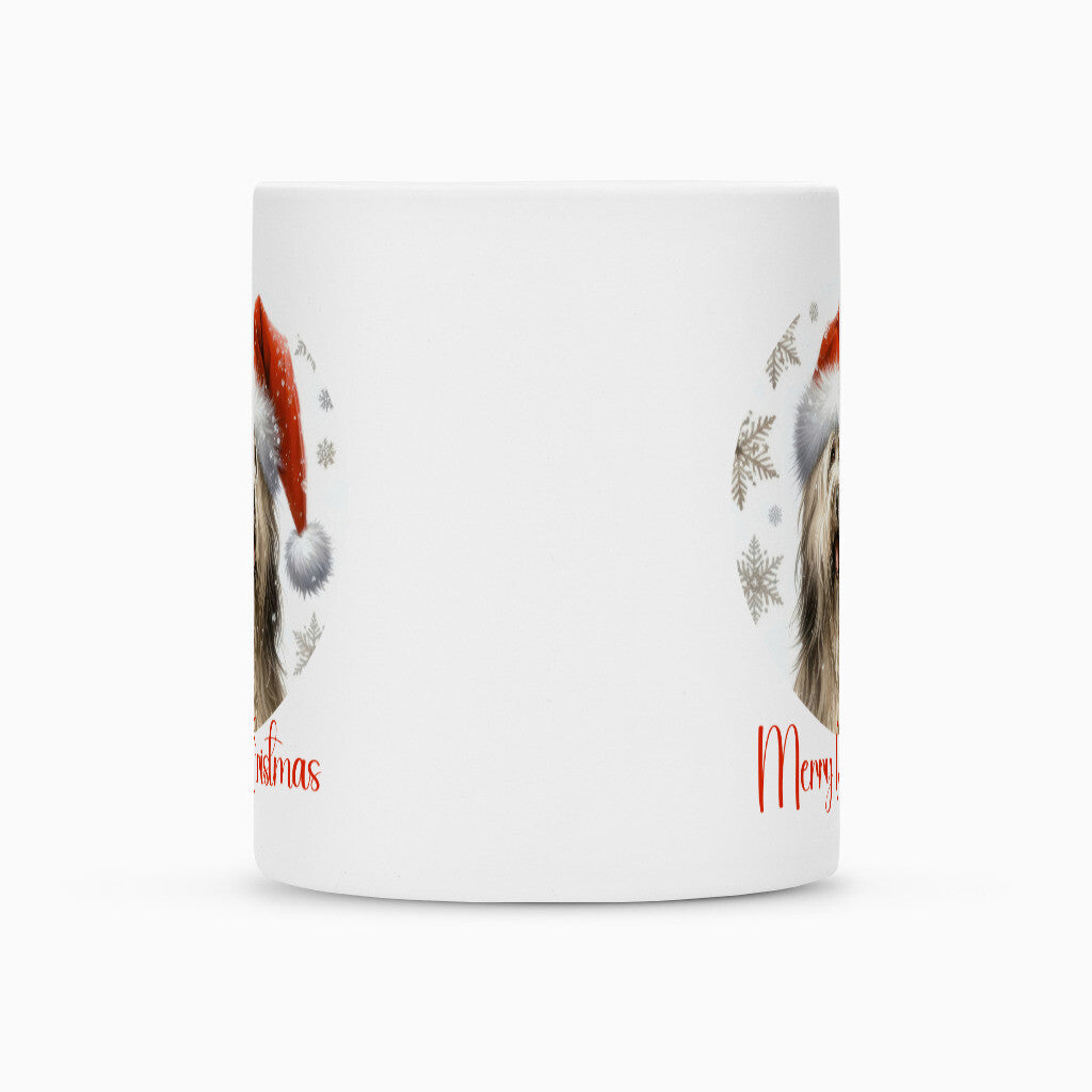 Tasse "Bergamasco - Merry Christmas" – hunde-shirt.de