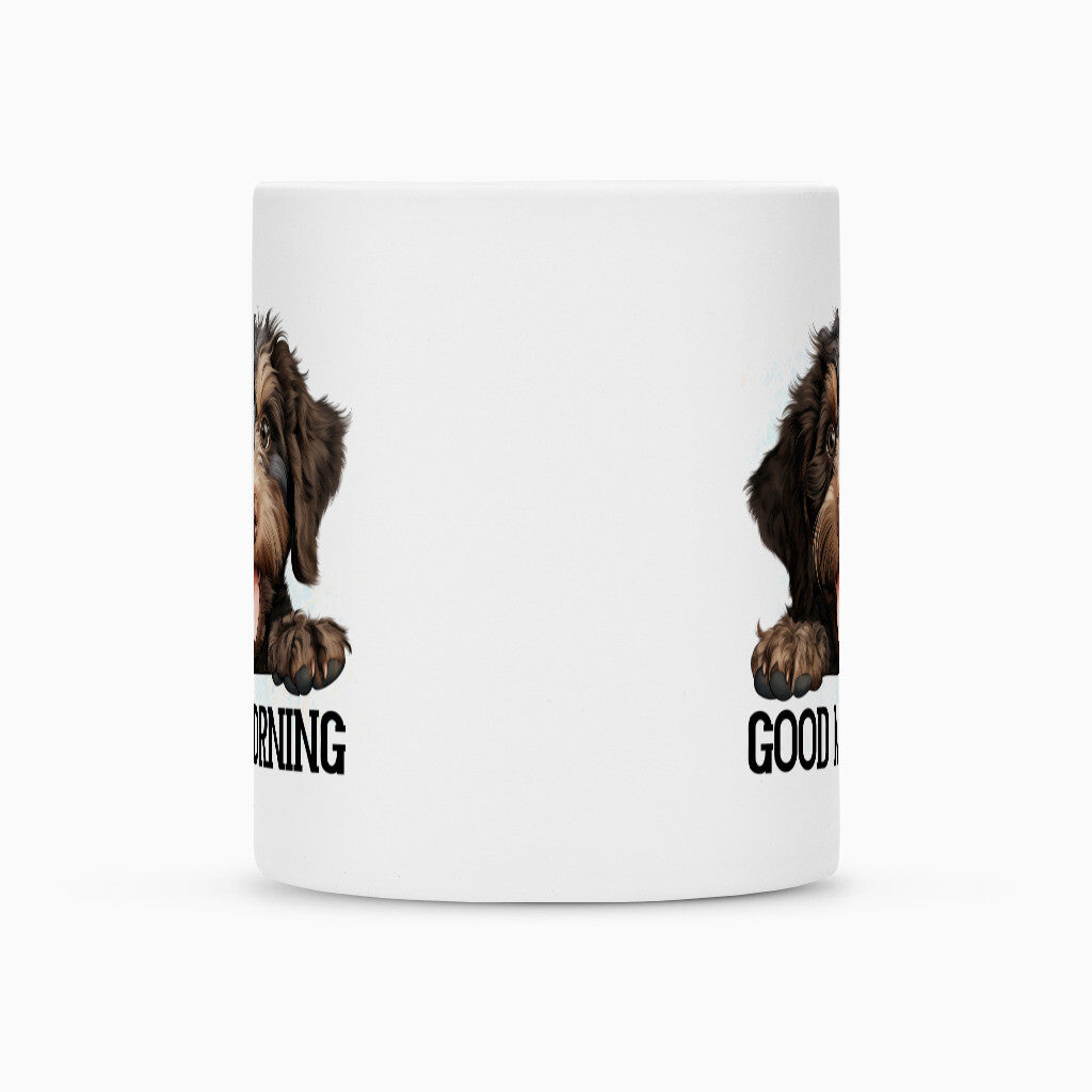 Tasse "Barbet - GOOD MORNING" – hunde-shirt.de