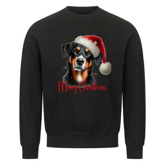 Premium Sweatshirt "Beauceron - Merry Christmas" Schwarz – hunde-shirt.de