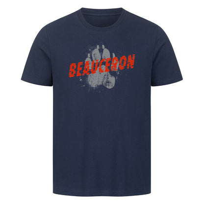 Premium T-Shirt "Beauceron - PAW" French Navy – hunde-shirt.de