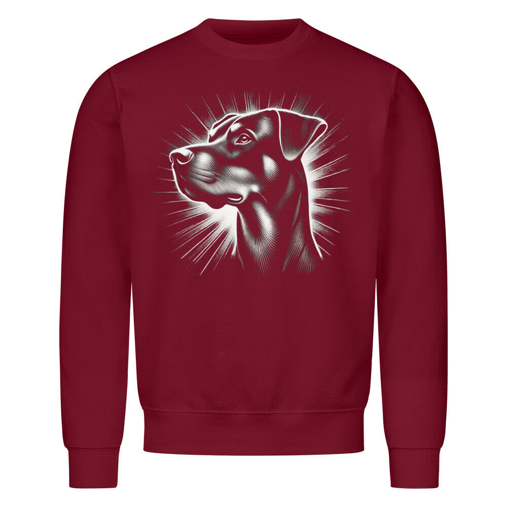 Premium Sweatshirt "Beauceron - Shine" Burgunder – hunde-shirt.de