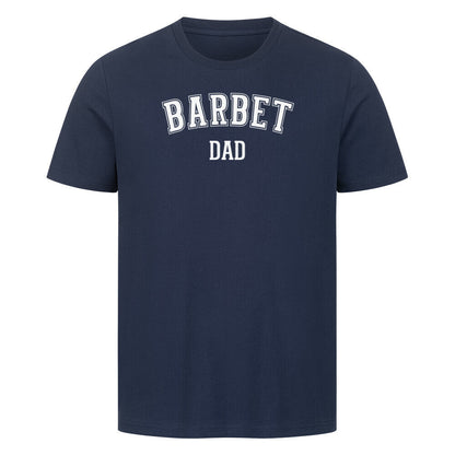 Premium T-Shirt "Barbet - DAD" French Navy – hunde-shirt.de