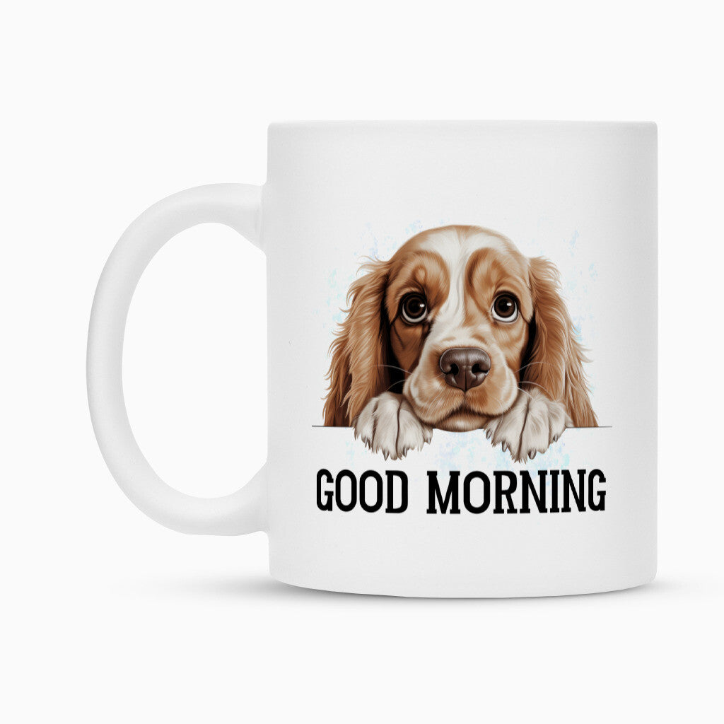 Tasse "American Cocker - GOOD MORNING" – hunde-shirt.de