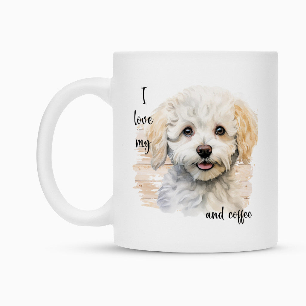 Tasse "Bichon Frisé - I love my..." – hunde-shirt.de