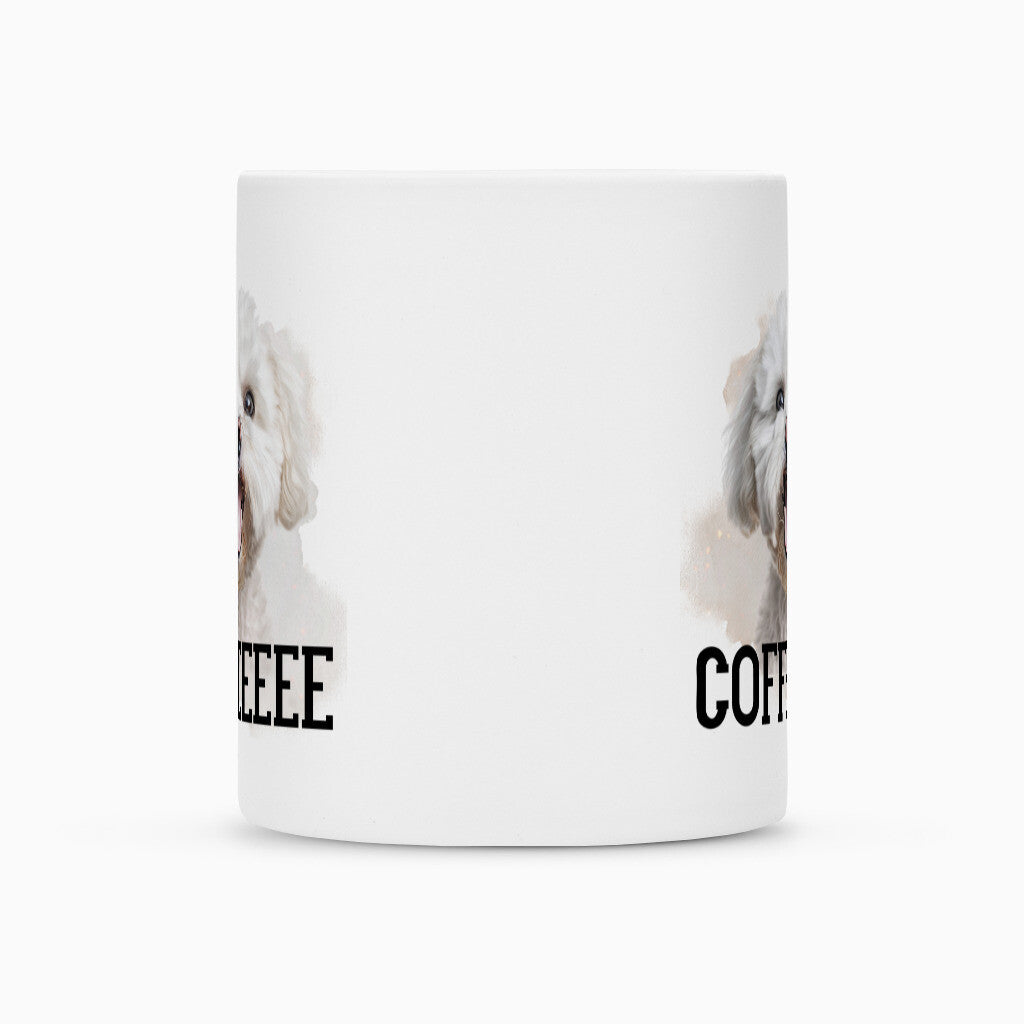 Tasse "Bichon Frisé - COFFEEEEE" – hunde-shirt.de