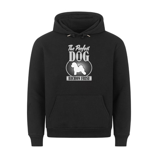 Premium Hoodie "Bichon Frisé - Perfect" Schwarz – hunde-shirt.de