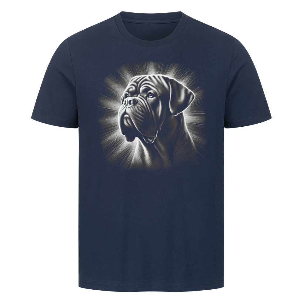 Premium T-Shirt "Bordeauxdogge - Shine" French Navy – hunde-shirt.de