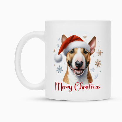 Tasse "Bulterrier - Merry Christmas" – hunde-shirt.de