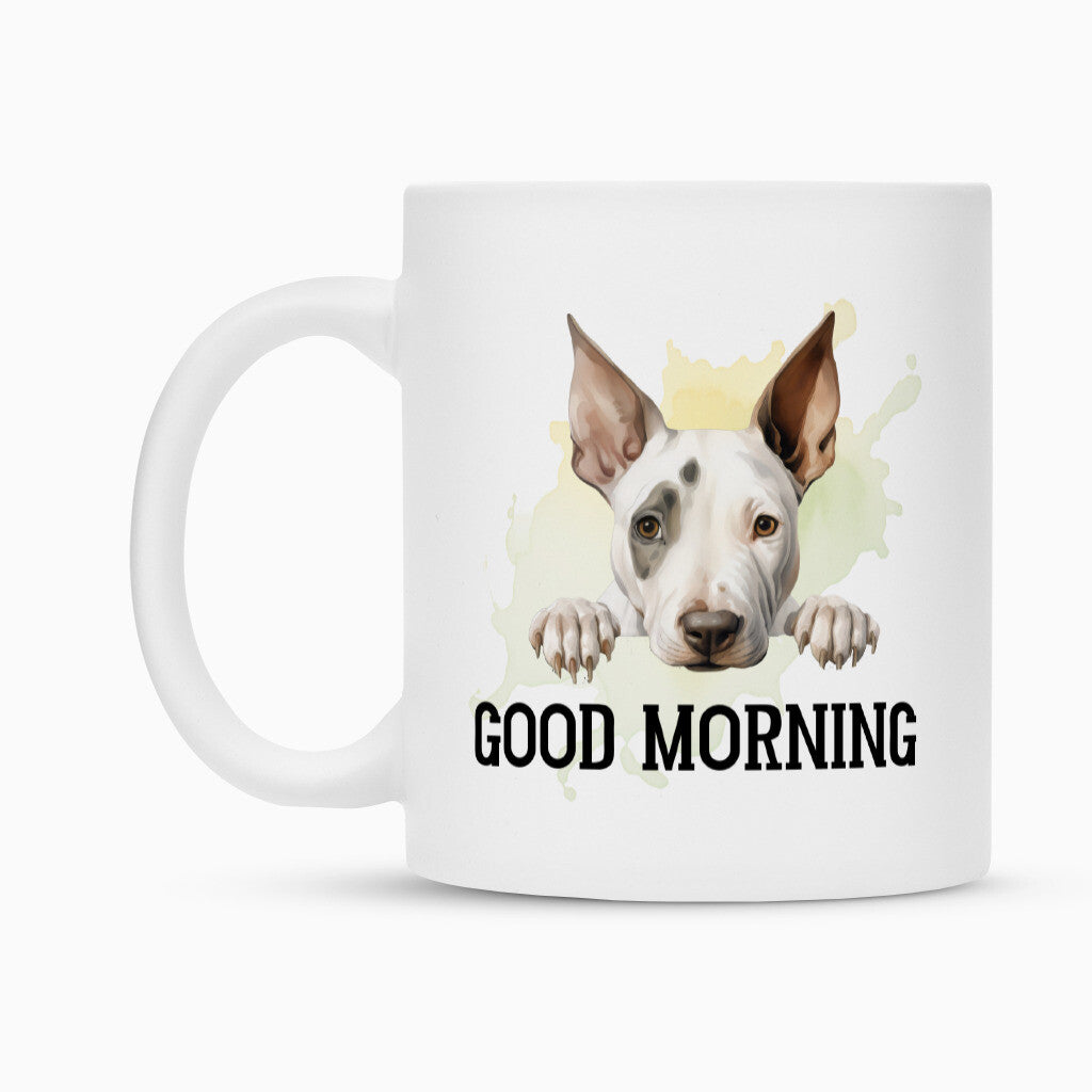 Tasse "Bullterrier - GOOD MORNING" – hunde-shirt.de