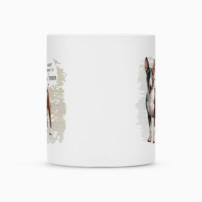 Tasse "Bullterrier - My Heart..." – hunde-shirt.de