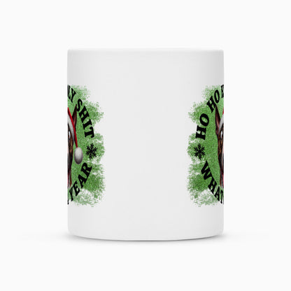 Tasse "Bullterrier ( braun ) - HO HO..." – hunde-shirt.de