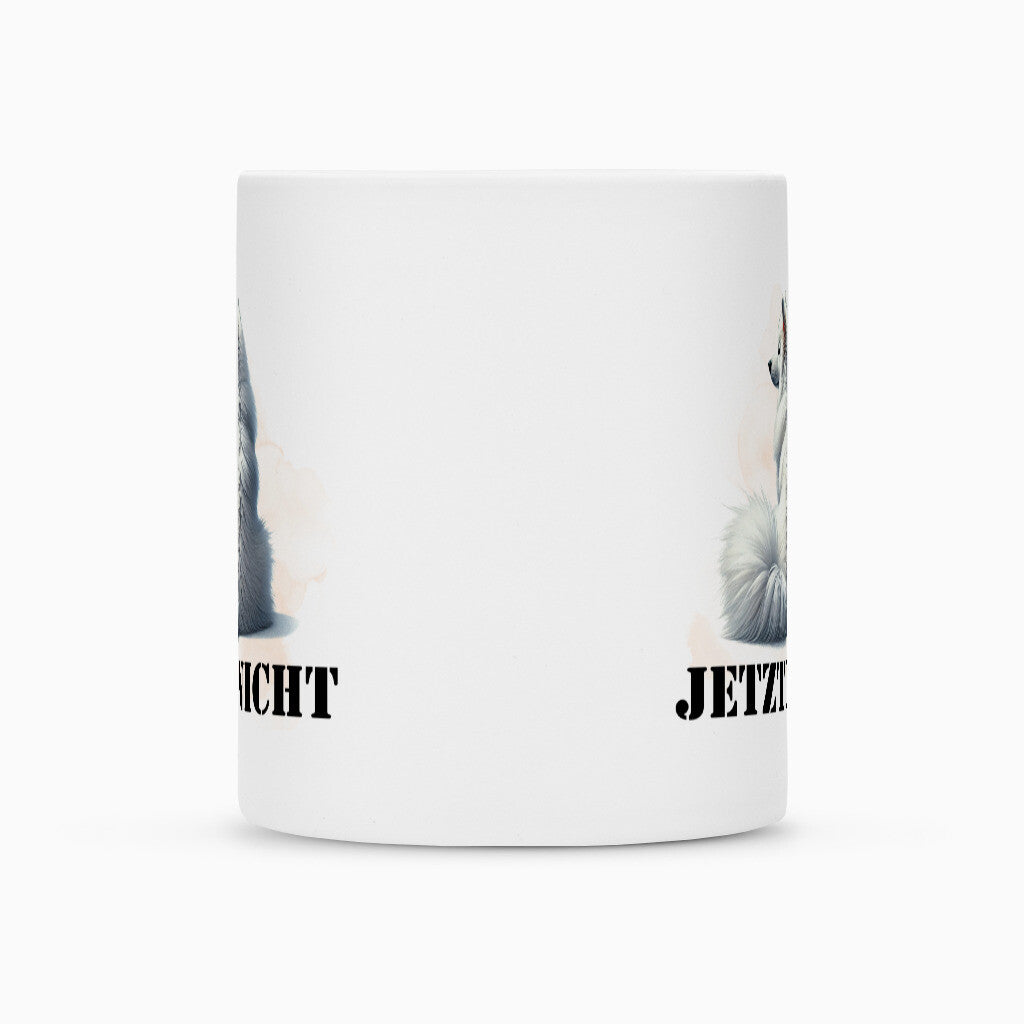 Tasse "American Eskimo - JETZT NICHT" – hunde-shirt.de
