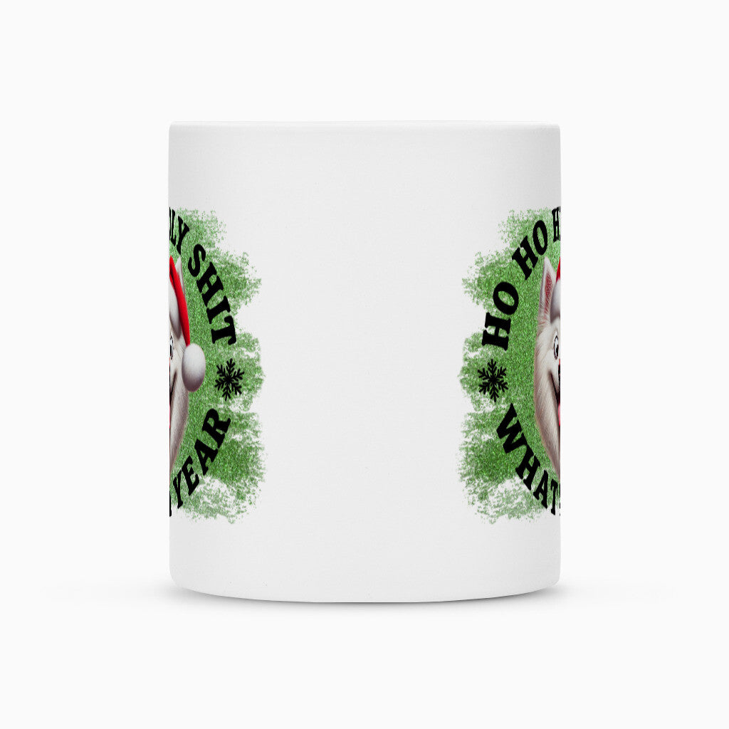 Tasse "American Eskimo - HO HO..." – hunde-shirt.de