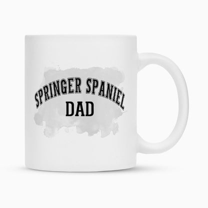 Tasse "Springer Spaniel - DAD" Weiß – hunde-shirt.de