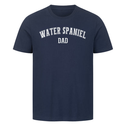 Premium T-Shirt "Water Spaniel - DAD" French Navy – hunde-shirt.de