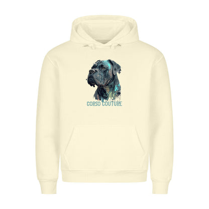 Premium Hoodie "Cane Corso - Couture" Beige – hunde-shirt.de