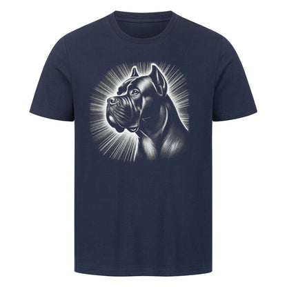 Premium T-Shirt "Cane Corso - Shine" French Navy – hunde-shirt.de