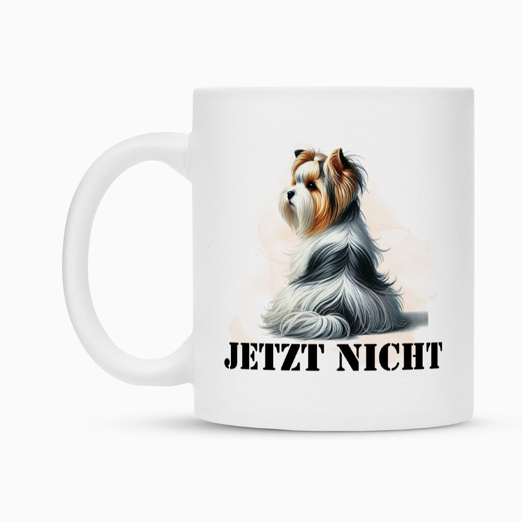Tasse "Biewer Terrier - JETZT NICHT" – hunde-shirt.de