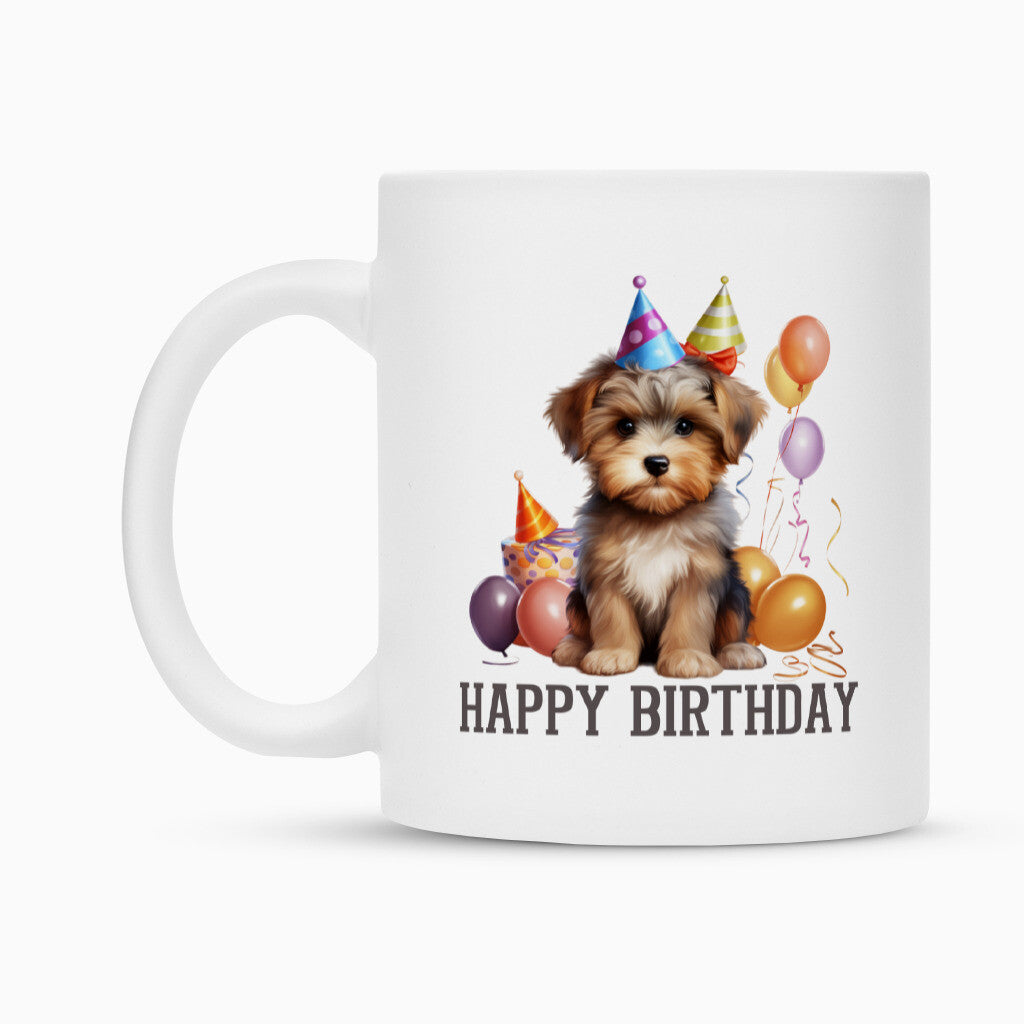 Tasse "Biewer Terrier - Happy Birthday 2" – hunde-shirt.de