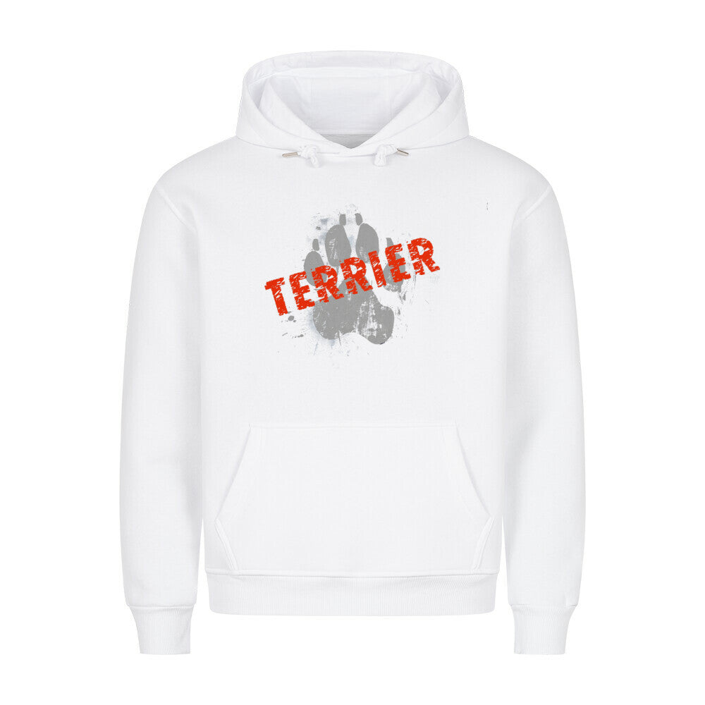 Premium Hoodie "Biewer Terrier - PAW" Weiß – hunde-shirt.de