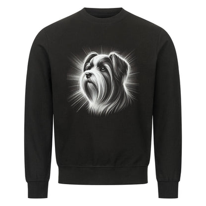 Premium Sweatshirt "Biewer Terrier - Shine" Schwarz – hunde-shirt.de