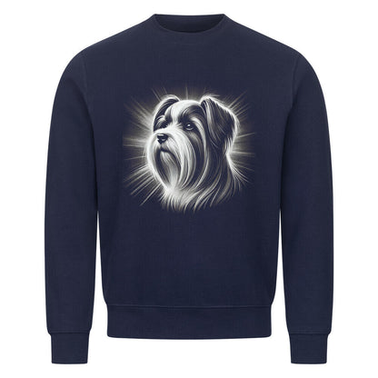 Premium Sweatshirt "Biewer Terrier - Shine" Navy Blue – hunde-shirt.de