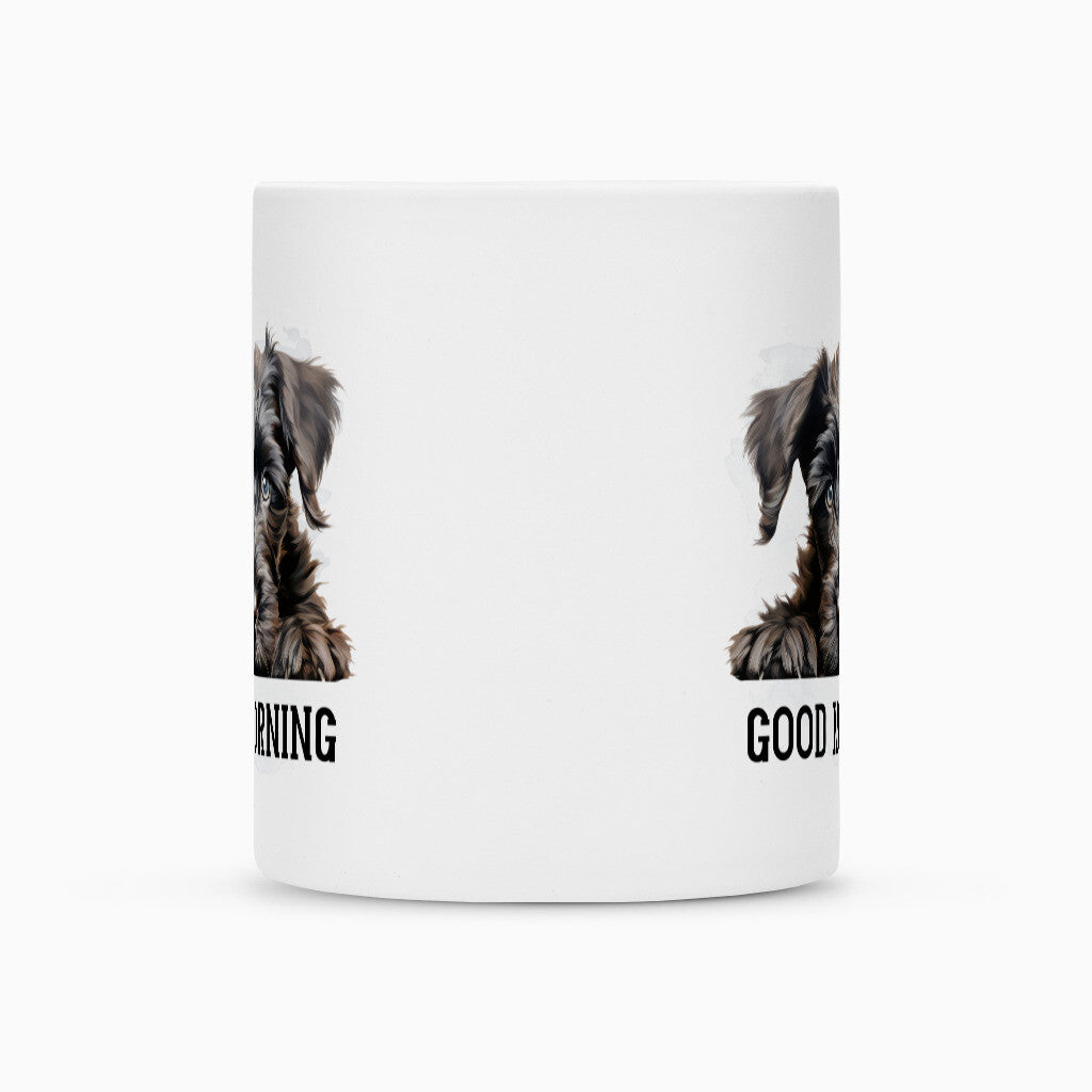 Tasse "Black Russian Terrier - GOOD MORNING" – hunde-shirt.de