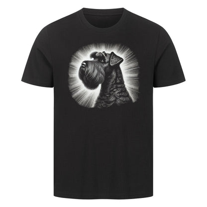 Premium T-Shirt "Black Russian Terrier - Shine" Schwarz – hunde-shirt.de