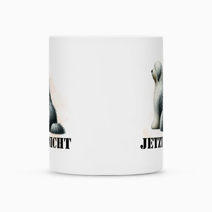 Tasse "Bobtail - JETZT NICHT" – hunde-shirt.de