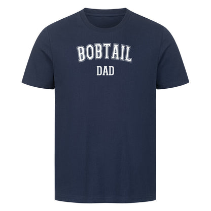 Premium T-Shirt "Bobtail - DAD" French Navy – hunde-shirt.de
