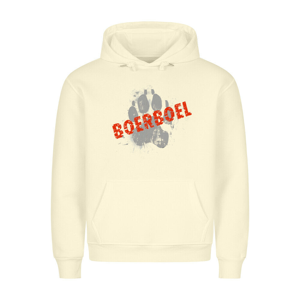 Premium Hoodie "Boerboel - PAW" Beige – hunde-shirt.de