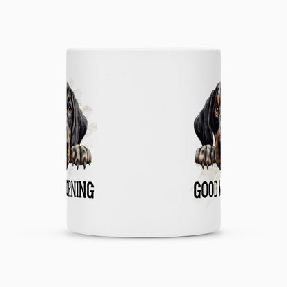 Tasse "Coonhound Bluetick - Good Morning" – hunde-shirt.de