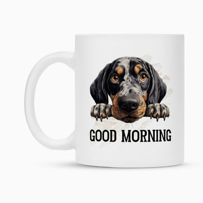 Tasse "Coonhound Bluetick - Good Morning" – hunde-shirt.de