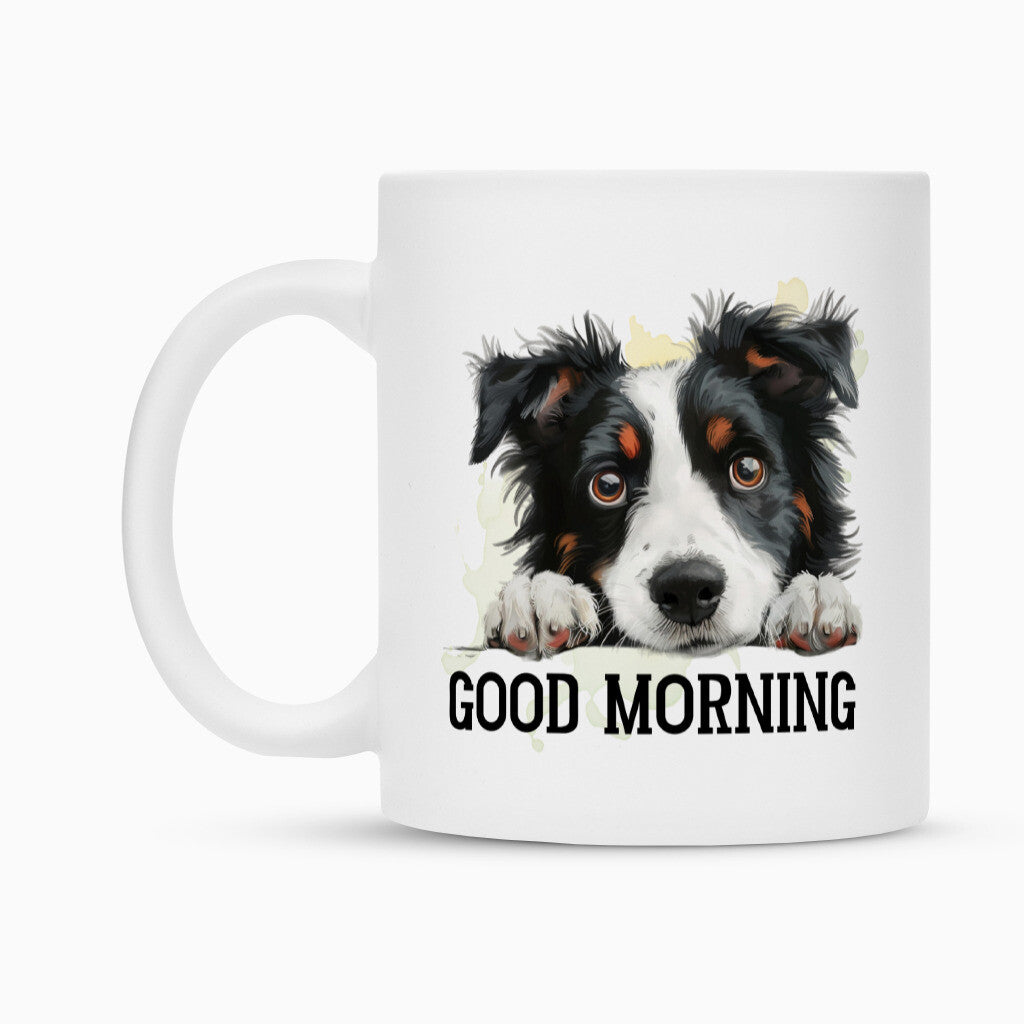 Tasse "Border Collie - GOOD MORNING" – hunde-shirt.de