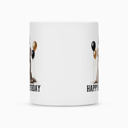 Tasse "Bologneser - Happy Birthday" – hunde-shirt.de