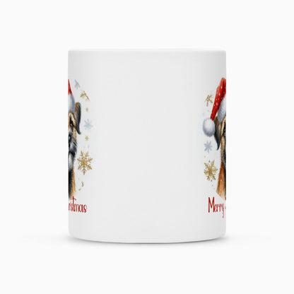 Tasse "Border Terrier - Merry Christmas" – hunde-shirt.de
