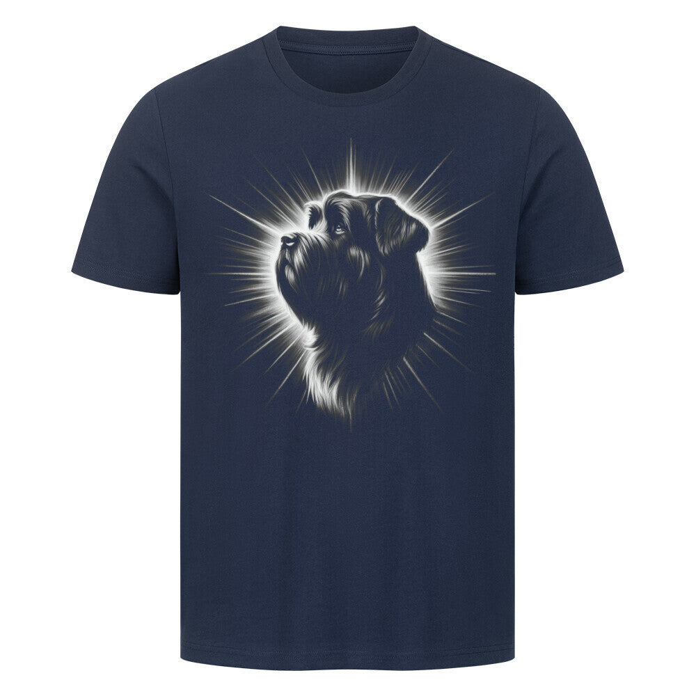Premium T-Shirt "Bouvier - Shine" French Navy – hunde-shirt.de