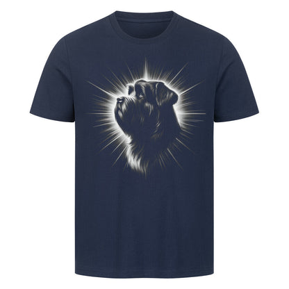 Premium T-Shirt "Bouvier - Shine" French Navy – hunde-shirt.de