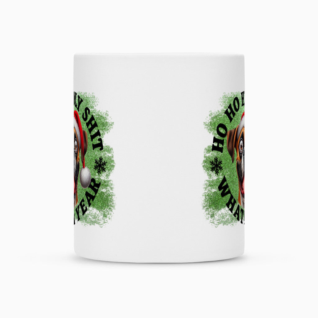 Tasse "Boxer - HO HO..." – hunde-shirt.de