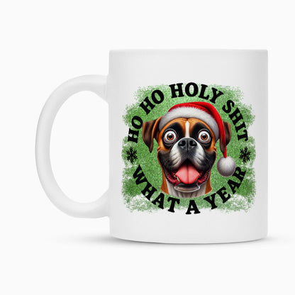 Tasse "Boxer - HO HO..." – hunde-shirt.de