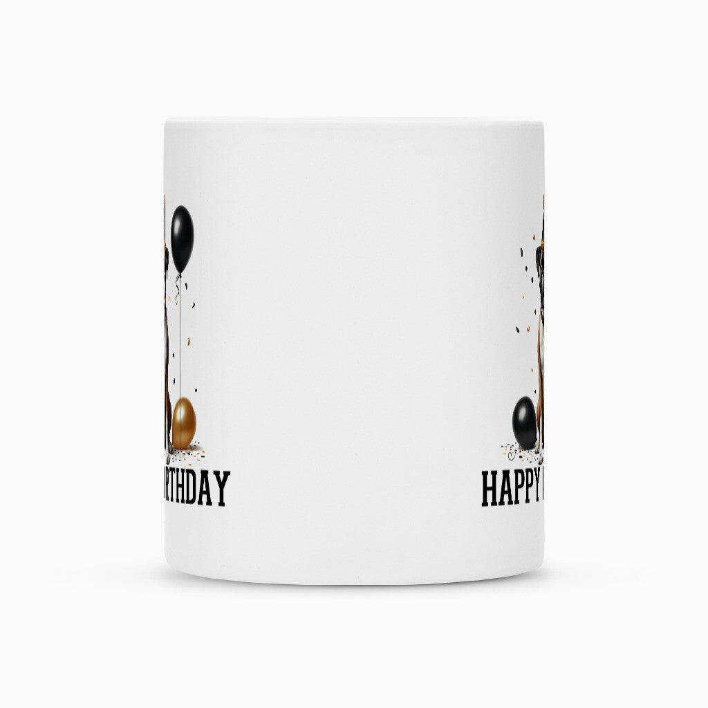 Tasse "Boxer - Happy Birthday" – hunde-shirt.de
