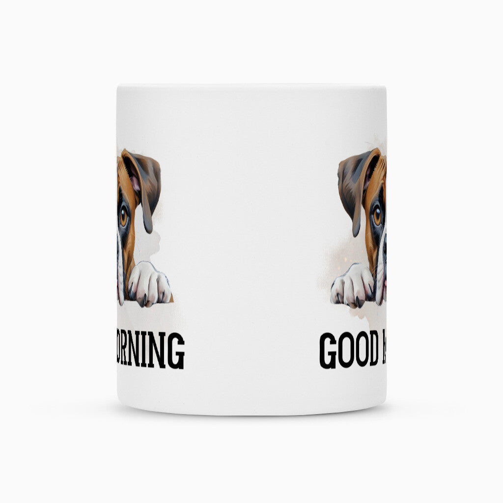 Tasse "Boxer - Good Morning" – hunde-shirt.de