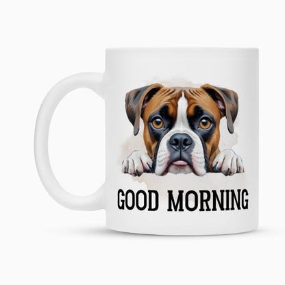 Tasse "Boxer - Good Morning" – hunde-shirt.de